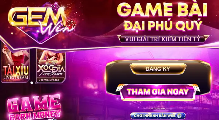 Giới thiệu nổ hũ Gemwin cho bet thủ