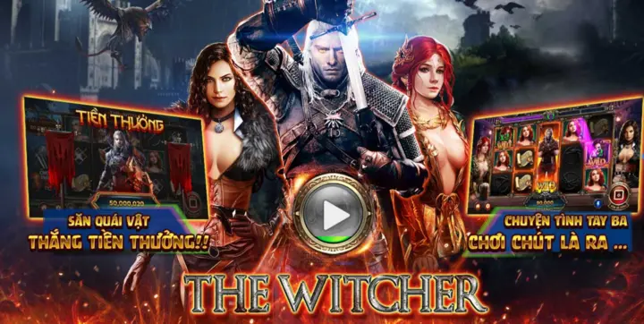 Ra mắt cực phẩm The WitcherThe witcher là một trò chơi đặt cược săn thưởng, hình ảnh thiết kế dựa trên bộ phim cùng tên, khung cảnh vô cùng ma mị và huyền ảo. Người chơi sẽ dùng các chiến thuật của mình để săn lùng và tiêu diệt các nhân vật ác để thu thập các vật quý báu nâng cao sức  mạnh của mình. Ở mỗi lần quay các biểu tượng sẽ dừng đến các dòng trả thưởng và hệ thống sẽ theo sát và đưa ra mức độ trúng của bạn để trả thưởng. Ngoài ra anh em có thể tìm kiếm cơ hội từ Scatter nếu nó xuất hiện ở những cột 2-3-4 thì sẽ được nhận các vòng quay hoàn toàn miễn phí.