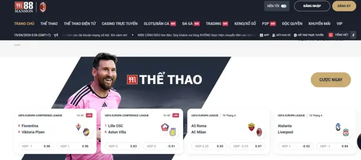 Chơi game tại m88 có trách nhiệm