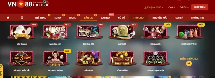 Tối ưu trải nghiệm sản phẩm tại vn88