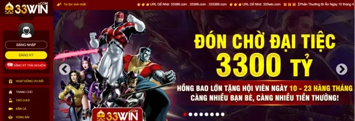 Chào mừng bạn đến với 33win