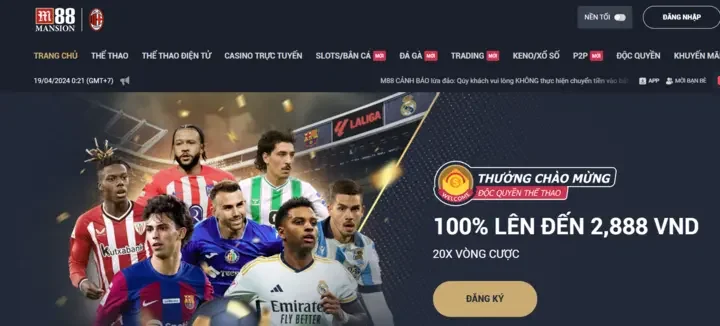 Giới thiệu m88 phiên bản 2024