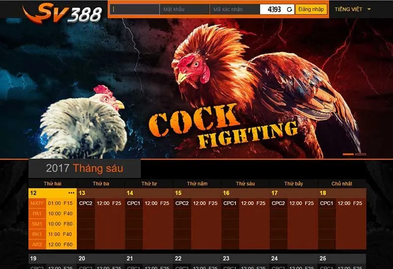 Thông tin sân chơi đá gà trực tuyến Sv388