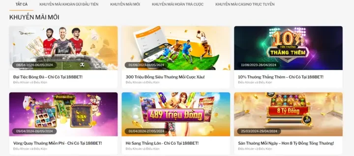 188bet khác biệt gì với những sân chơi khác