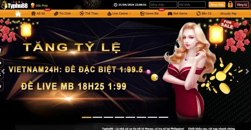 Giới thiệu về cổng game cá cược trực tuyến Typhu88