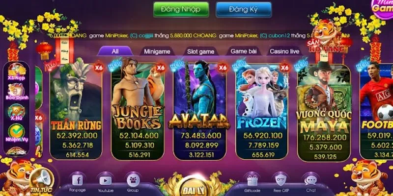 Khám phá kho game bài thú vị tại Choang Club
