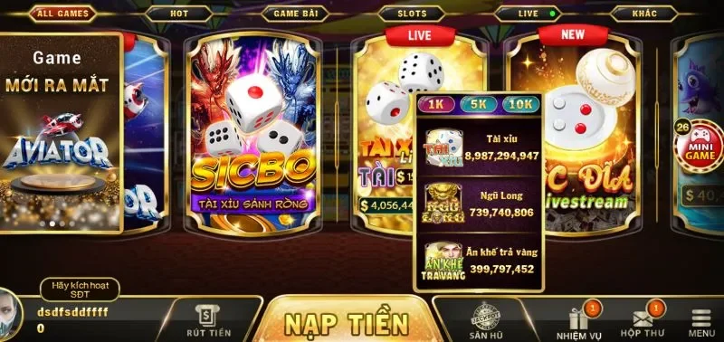 Những điều mới lạ có tại Go789