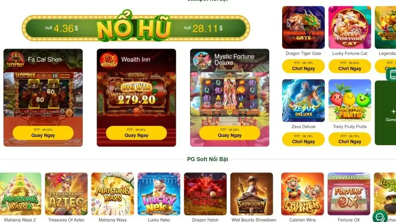 Những trò chơi nên tham gia tại V9bet