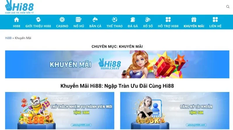 Tổng quan về nhà cái Hi88