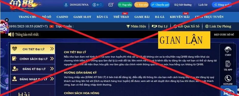 Top 3 nhà cái lừa đảo không nên dính dáng